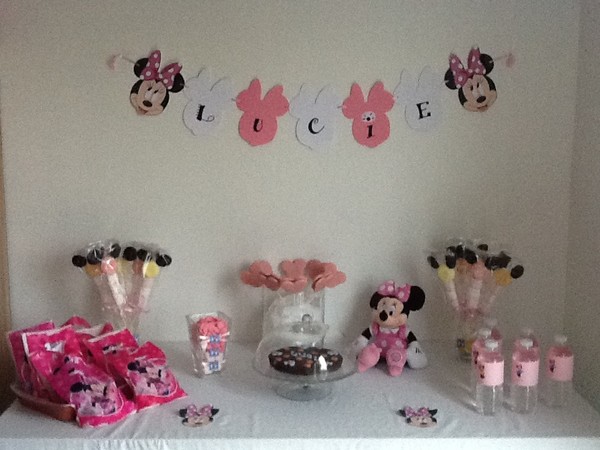 Sweet table pour les 4 ans de ma fille. 