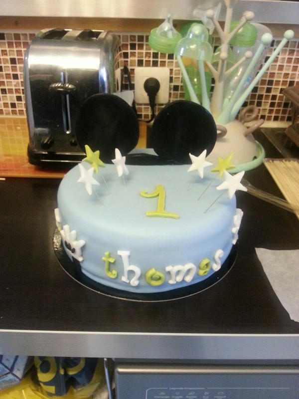Gâteau chocolat thème Mickey 